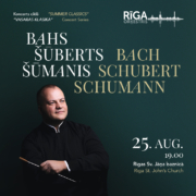 BACH. SCHUBERT. SCHUMANN Summer classics Orchestra Riga